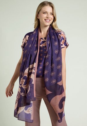 Luisa Viola, SCIARPA-FOULARD CON STAMPA DECO' (ITALIAN SIZE) - Scarf - viola
