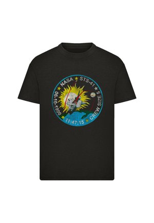 NASA STS 41 DISCOVERY MISSION BADGE DISTRESSED - Print T-shirt - schwarz