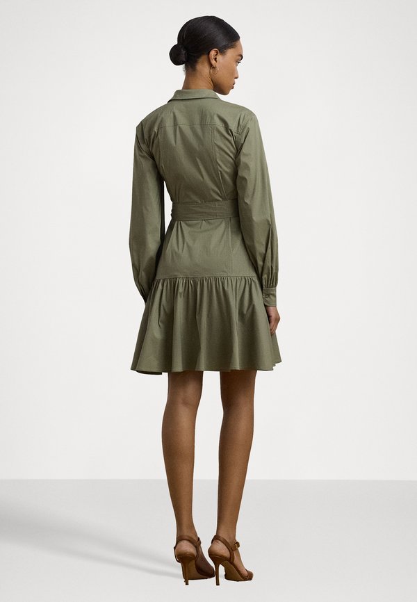 BELTED COTTON BLEND SHIRTDRESS - Shirt dress3