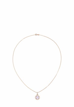 WITH AMETHYST - Kaelakee - rose gold-coloured