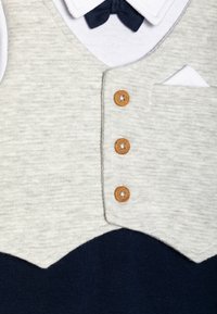Jacky Baby WAGENANZUG OHNE FÜSSE  CLASSIC BOYS - Macacão - grey/dark blue