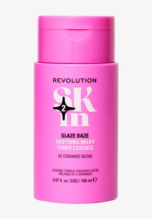 SKIN by Revolution REVOLUTION SKIN GLAZE DAZE CERAMIDE SOOTHING MILKY TONER ESSENCE - Ansiktstoner