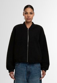Urban Classics STRUCTURED - Jakna od flisa - black
