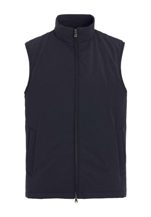 Oscar Jacobson, LIGHT ZIPPED WAISTCOAT - Veste sans manches - navy