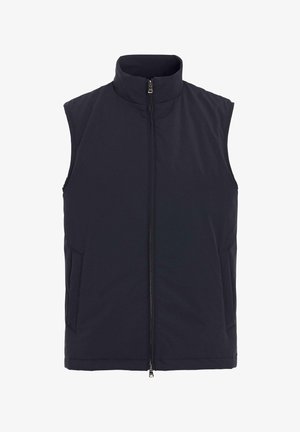 Oscar Jacobson, LIGHT ZIPPED WAISTCOAT - Veste sans manches - navy