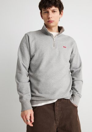 ORIGINAL ZIP - Sportinis megztinis - mid tone grey heather