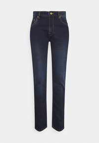 Não selecionado, dark blue denim