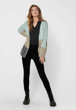 JDY SOFT - Strickjacke - grau