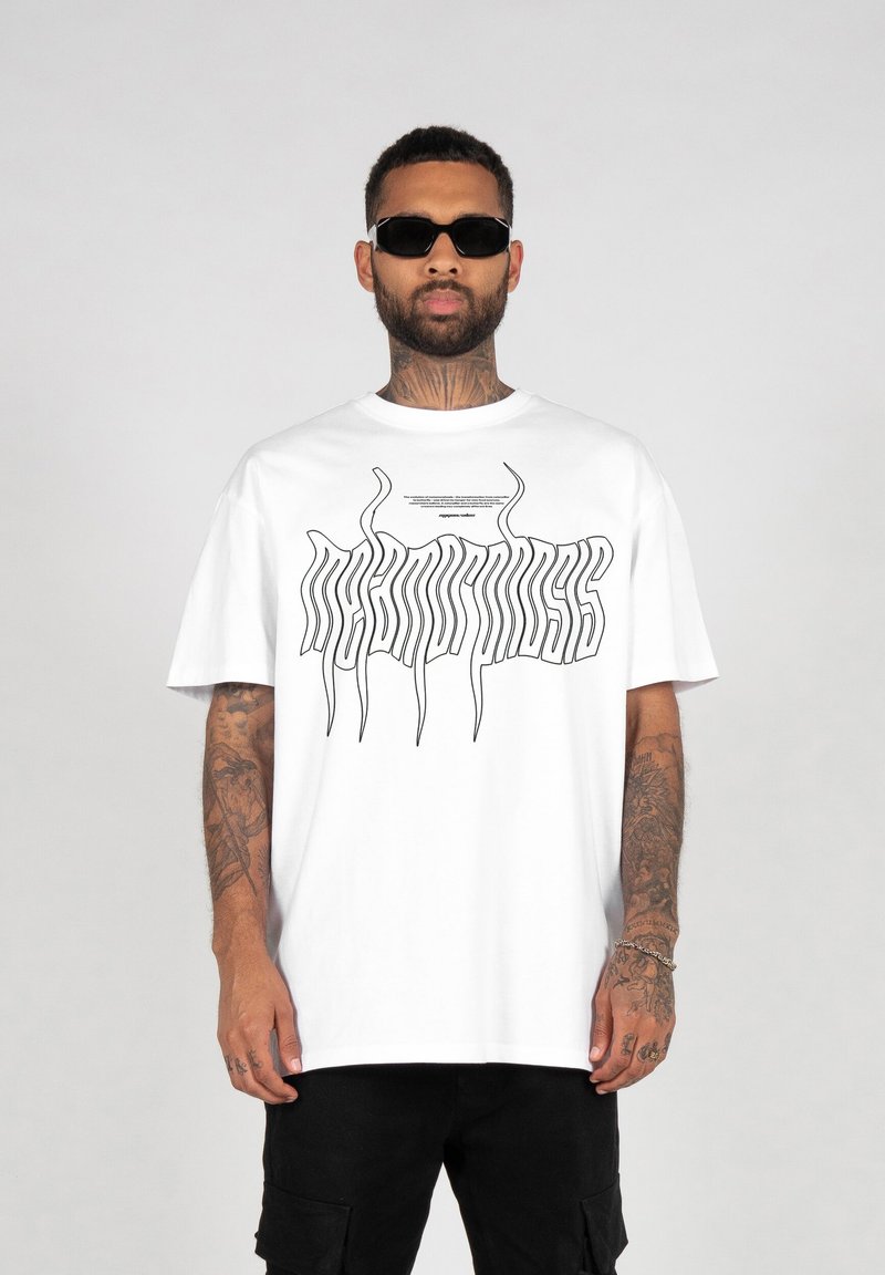 MJ Gonzales METAMORPHOSE - T-shirts med print - white