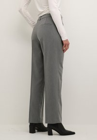 Kaffe KASAKURA - Chinos - dark grey melange