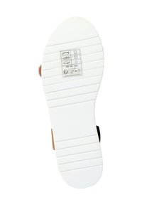 Divine Factory ALÉNOA - Sandalen met plateauzool - platine camel