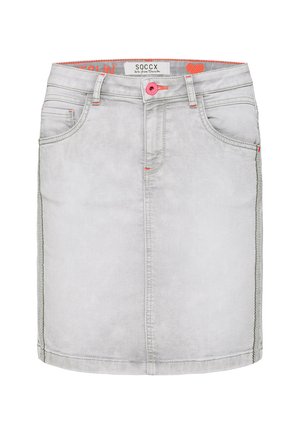 ROCK AN:NE - Jeansrock - cloudy grey jogg