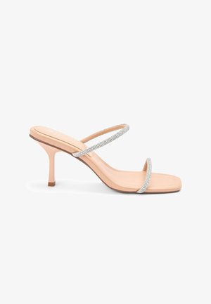 Next FOREVER COMFORT® DOUBLE BAND MULES - Kontsaga tagant lahtised kingad - nude cream