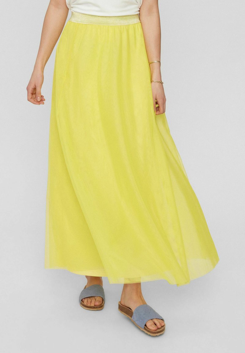 Nümph NUEA  - Maxi szoknya - blazing yellow
