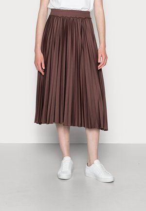A-lijn rok - metallic red