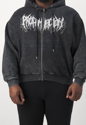 Sweat zippé - black