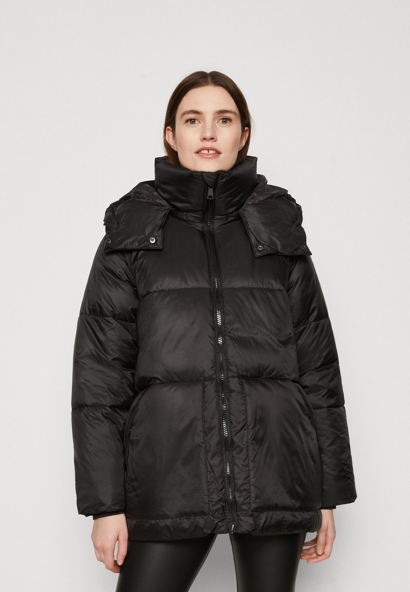 GAP PUFFER Wintermantel true black/schwarz Zalando.at