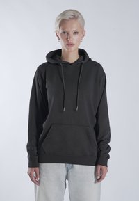 Mira Paris PINS BACK EMBROIDERY UNISEX - Pulover s kapuco - black