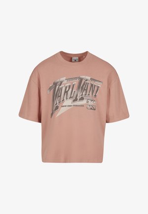 Karl Kani, SPORT GRADIENT BOXY T-SHIRT - Nyomott mintás póló - rose