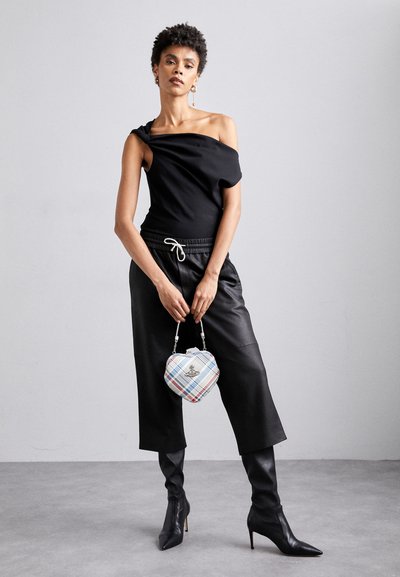 rag & bone IRINA ONE SHOULDER - Tops - black