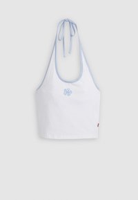 ELLA HALTER - Top - 90s festival flower bright white/kentucky blue