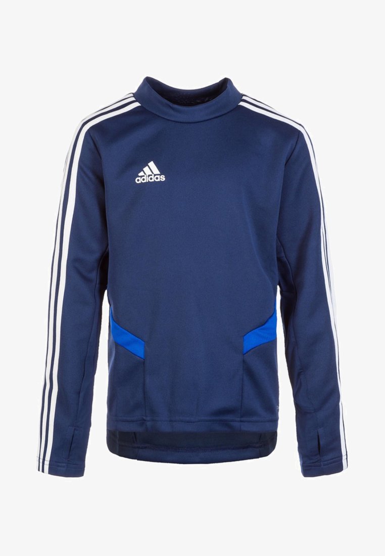 adidas Performance TIRO 19 SWEATSHIRT - Langarmshirt - dark blue / bold blue / white
