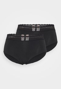 Triumph FEEL OF MIDI 2 PACK - Briefs - black