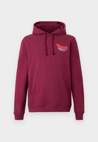 FONT PLAY HOODIE - Džemperis ar kapuci - red wine
