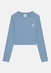 TEE - T-shirt à manches longues - tactile blue/white