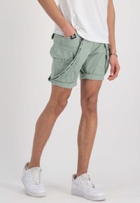 Alpha Industries UTILITY  - Šortky - dusty green