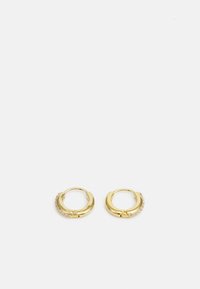 MATRIX HOOP - Earrings - clear/gold-coloured
