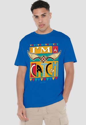 Cotton Soul, HARRY POTTER IM A CATCH GOLDEN SNITCH - Print T-shirt - royal blue