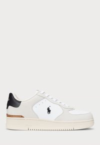 MASTERS COURT NUBUCK & LEATHER SNEAKER UNISEX - Tenisky - white/bianco/black