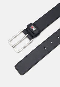 Tommy Jeans ELEVATED FLAG  - Cinturón - black