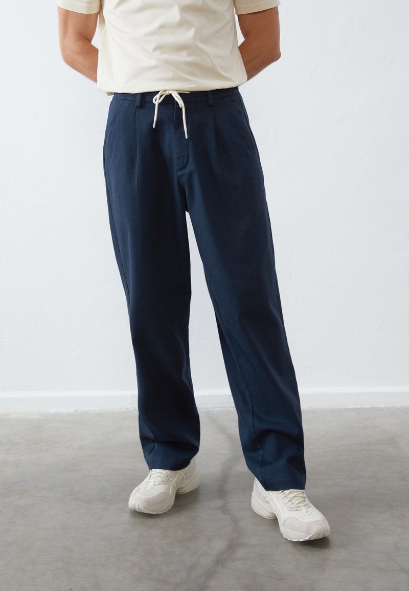 Pier One Chinos - dark blue