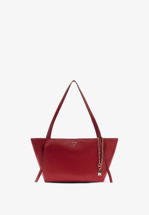 Guess, DEVON 3 COMP TOTE - Shopping Bag - dark cherry