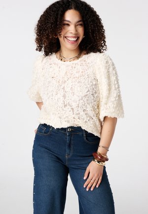 MS Mode, MS MODE TOP NOT TRANSLATED - Blouse - cream