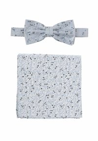 Seidenfalter SET FLOWER - Einstecktuch - hellblau