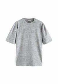 Next HEAVYWEIGHT - REGULAR FIT - Jednoduché tričko - grey marl