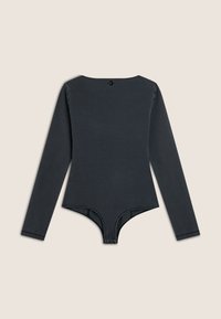 Freddy SCOLLO QUADRATO  - trikot na gymnastiku - medium grey denim black seams