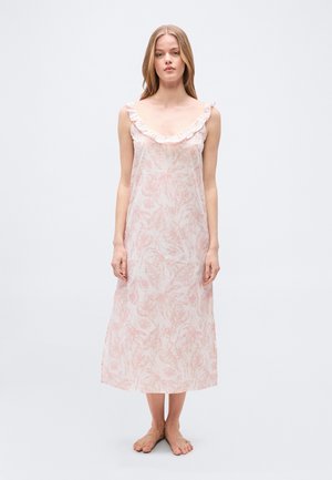 FRILL SLIP NIGHTIE - Hálóing - purist pink