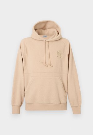 HOODED HELIX - Polárpulóver - fleur de sel/wall