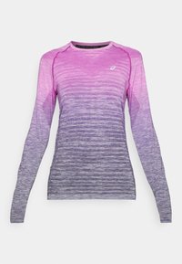 SEAMLESS LS TOP - Langærmet T-shirt - bold magenta/blue expanse