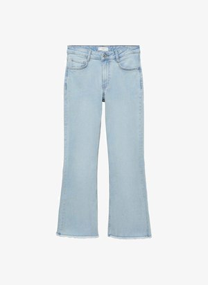 TEEN - Kavbojke na trapez - light blue