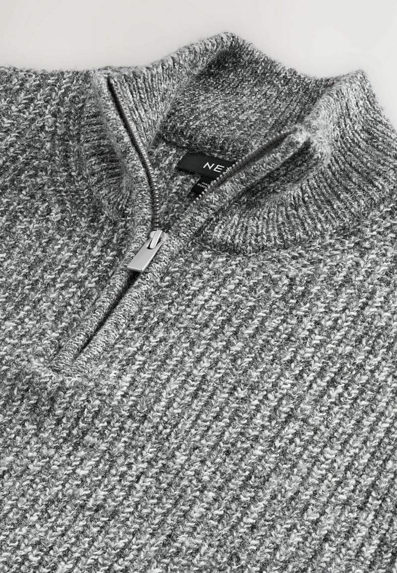 Sweat Jack Wills Barchester Quarter Zip Homme, Gris, Taille S (Neuf Sans étiquettes)