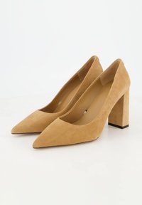 BOSS JANET  - Lodičky na vysokém podpatku - medium beige