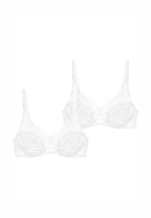 2-PACK AMOURETTE - Bygel-bh - white