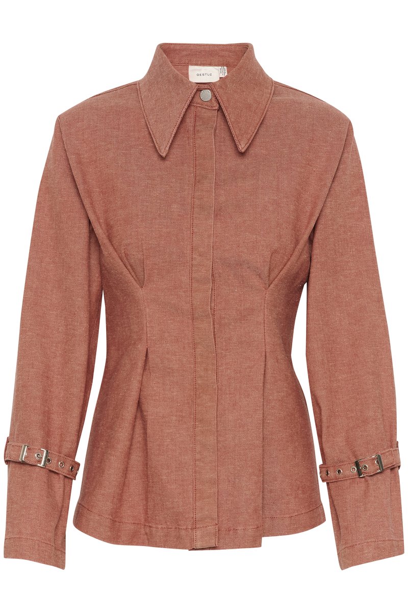 Gestuz Overhemdblouse roze Gestuz Overhemdblouse roze