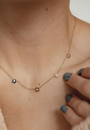 Hey Happiness, PETITE FLOWER CHARM - Necklace - rosegoldfarben