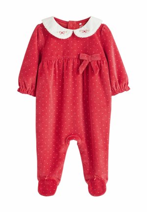 REGULAR FIT - CHRISTMAS - Overal na spanie - red